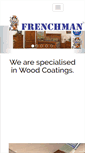 Mobile Screenshot of frenchmancoatings.com